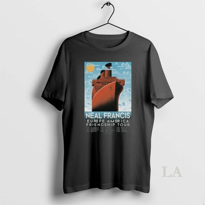 Original Neal Francis Tour Europe America 2025 Shirt Designer Gift