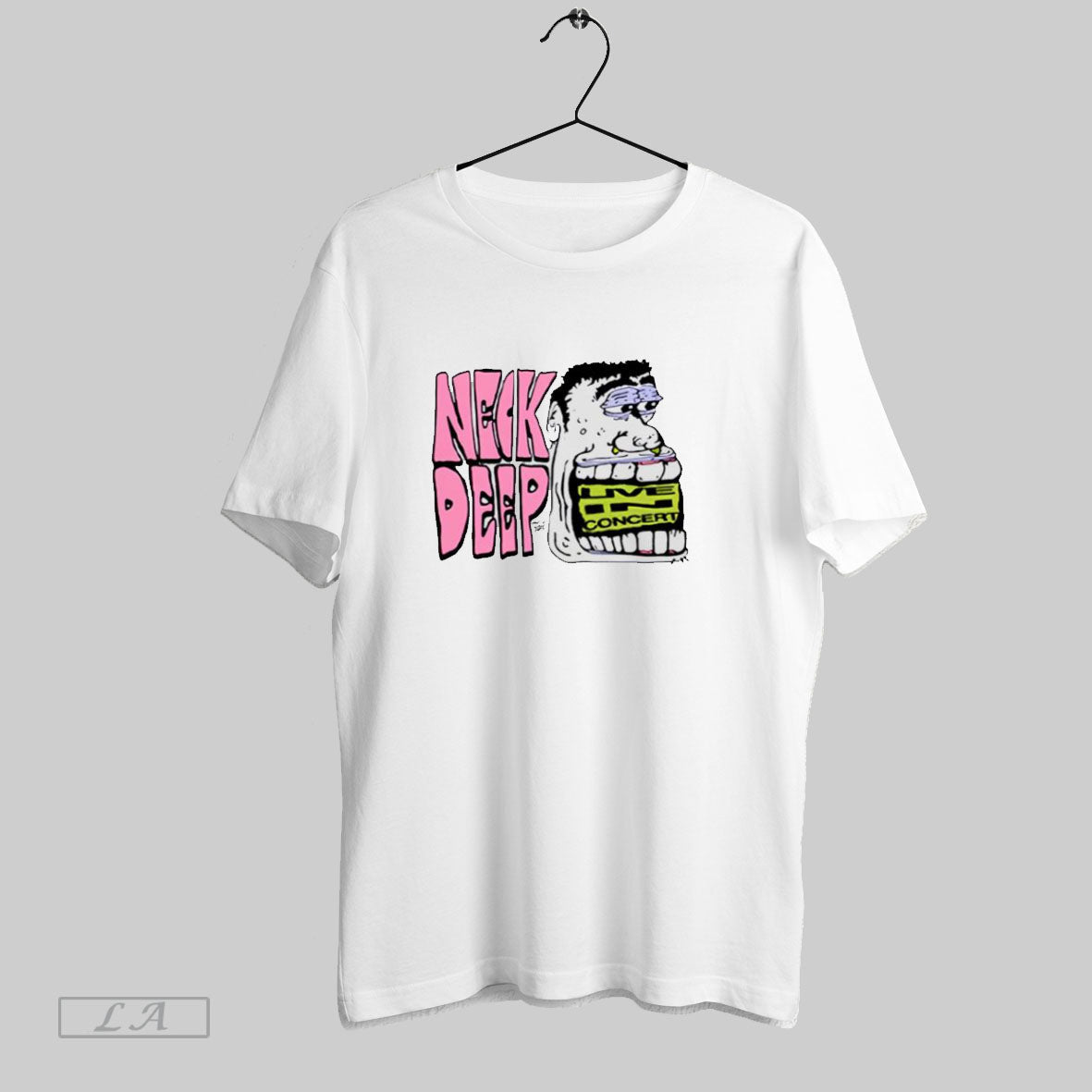 Original Neck Deep Live Concert 2025 Merch Tee Retro Merch