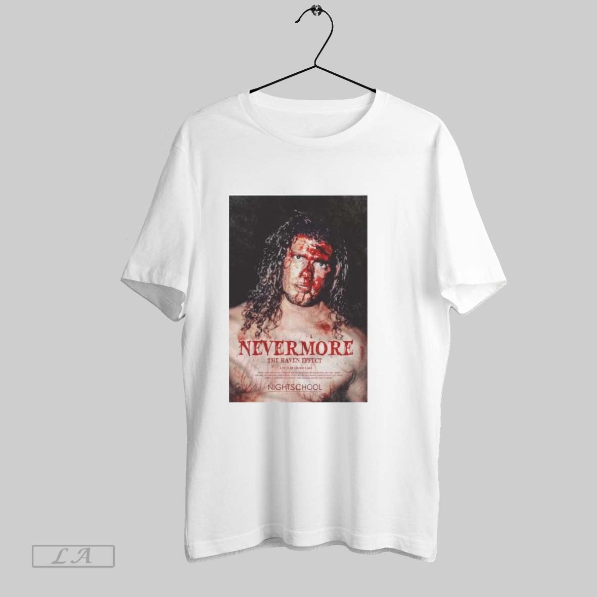 Original Nevermore Raven Effect TShirt Premium Style