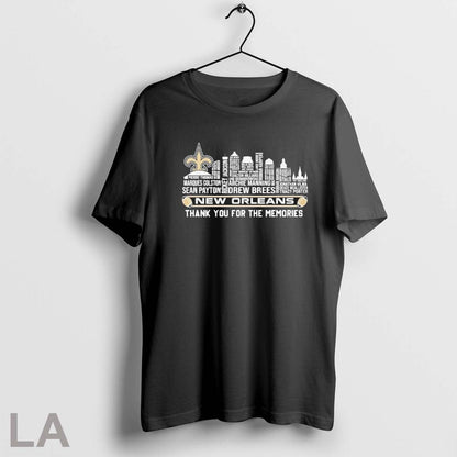 Original New Orleans City Text Thank You Memories Long Sleeve Elegant