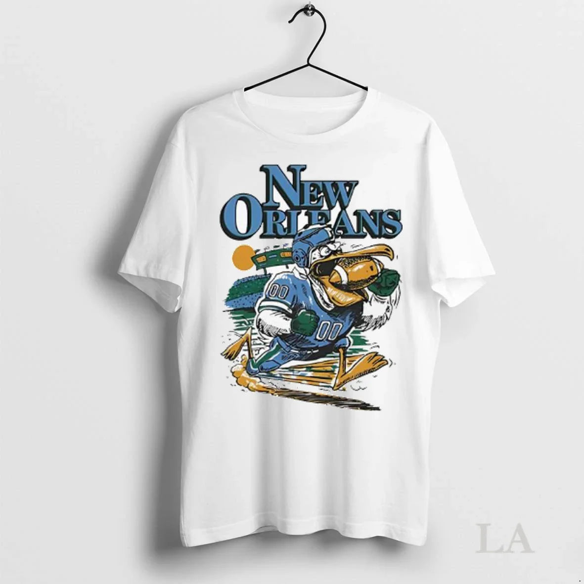Original New Orleans Saints Mascot Football Team Ladies TShirt Modern