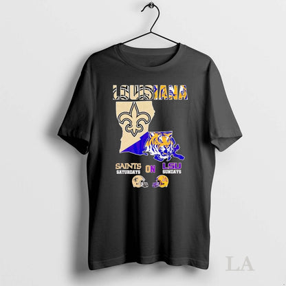 Original New Orleans Saints Saturdays Lsu Tigers Sundays Tank Top