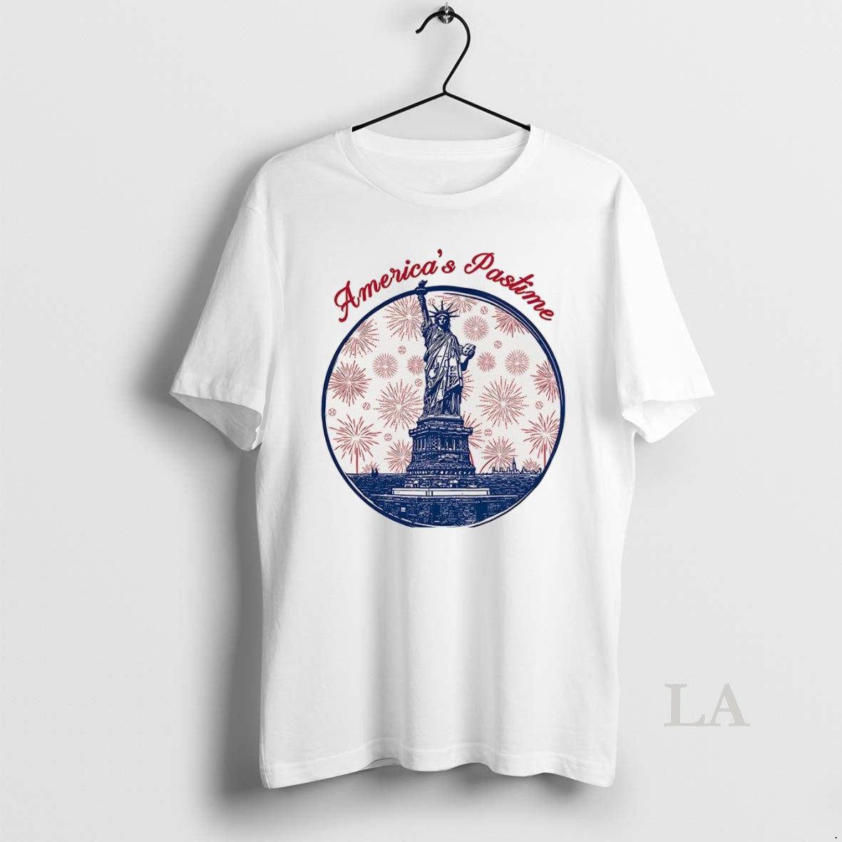 Original New York Americas Pastime Statue Liberty Long Sleeve Unique