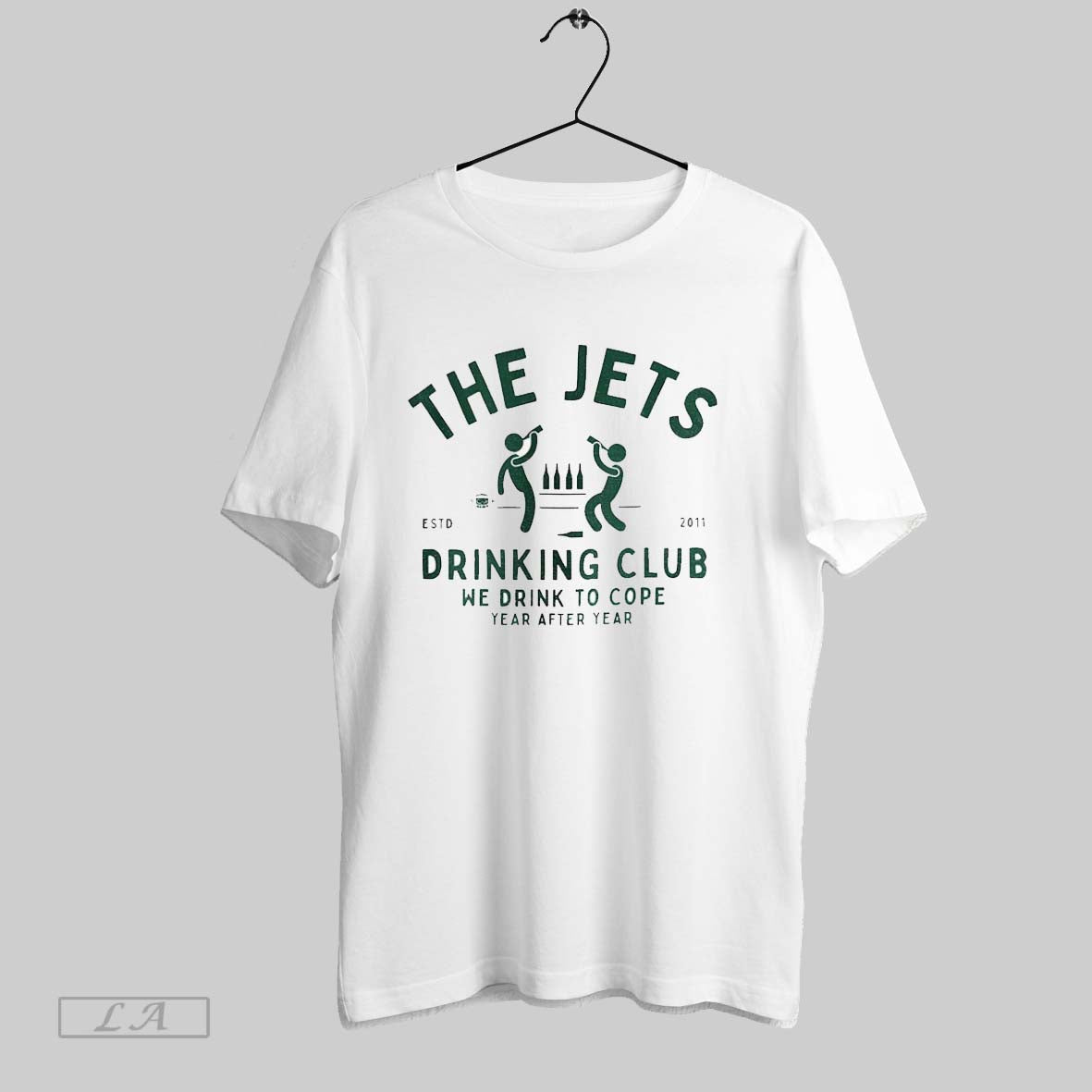 Original New York Jets Jets Drinking Club We Drink To Cope Year After