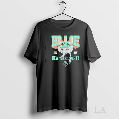 Original New York Liberty Ellie Big Face Mascot Shirt Stylish Art