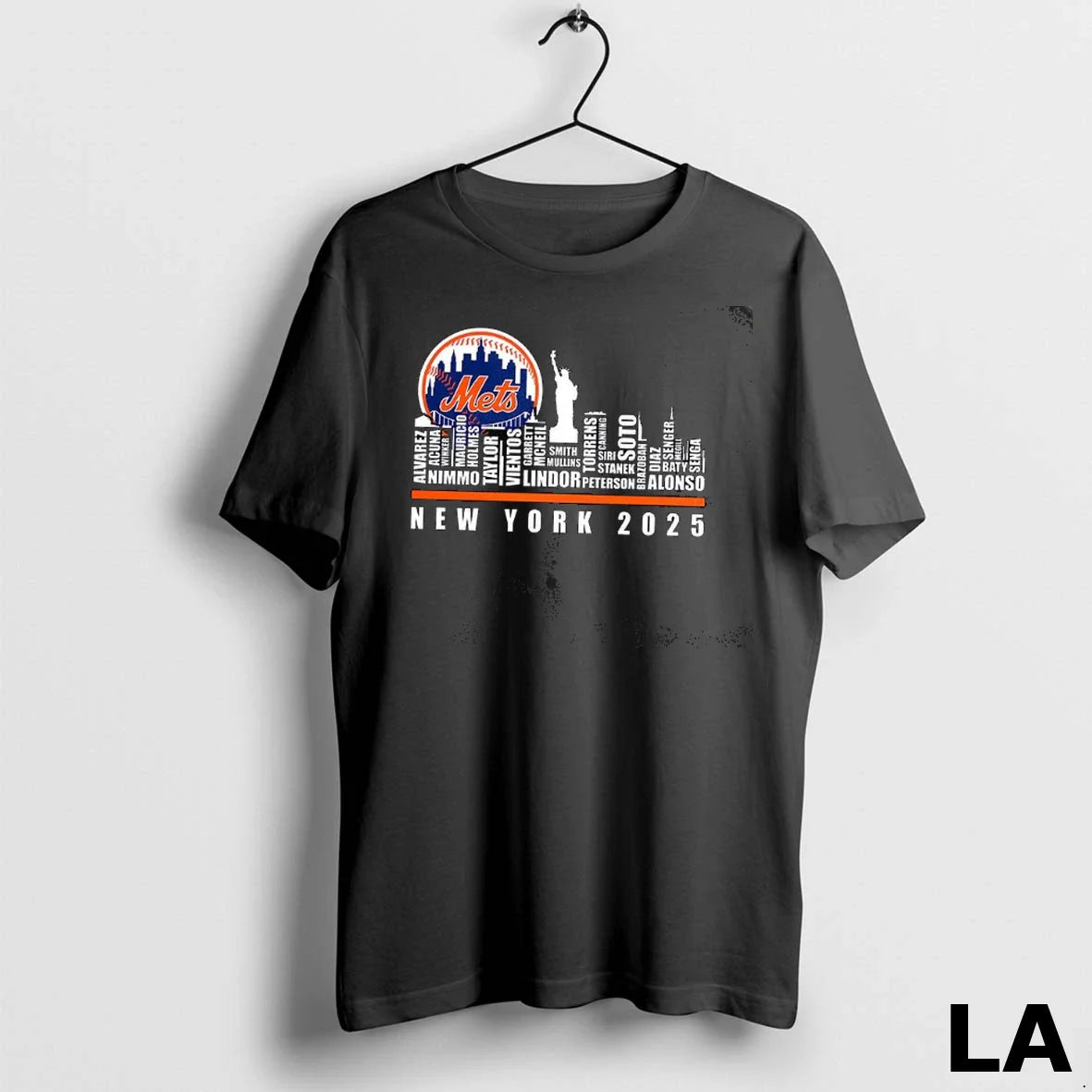 Original New York Mets 2025 Name City Skyline Shirt Unique Art