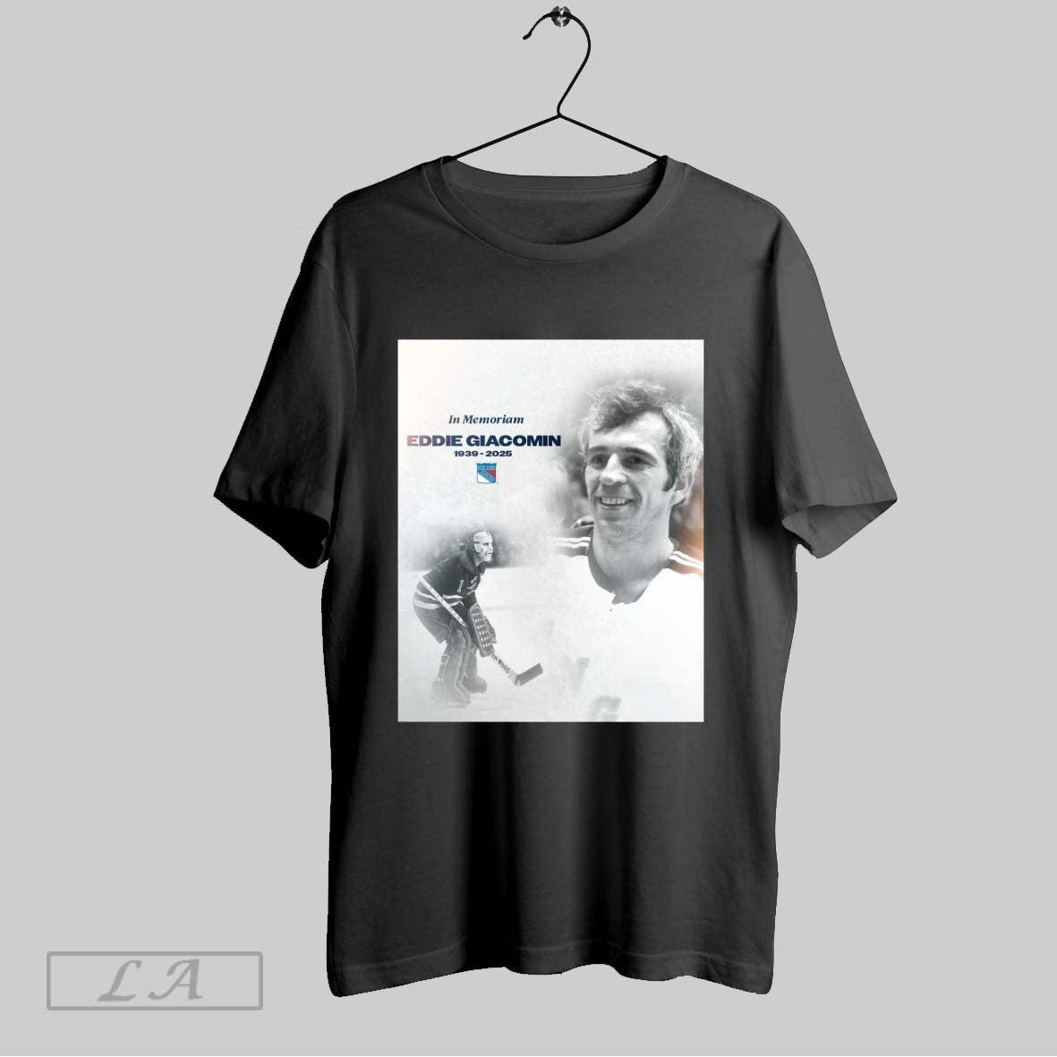 Original New York Rangers Memoriam Eddie Giacomin 1939 2025
