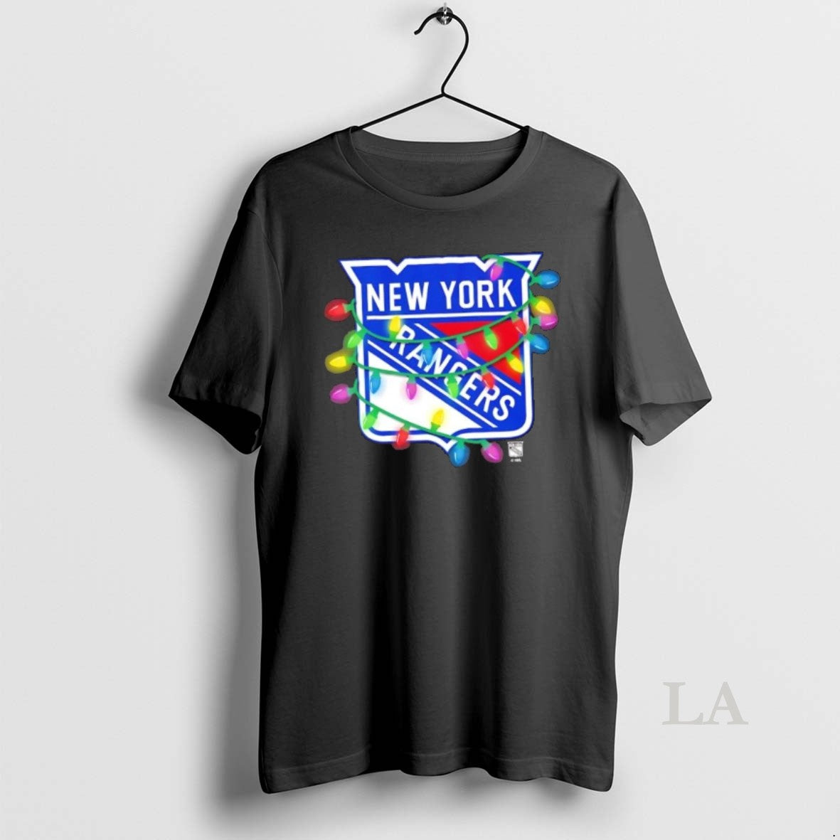 Original New York Rangers Logo Holiday Lights Shirt Modern Fashion