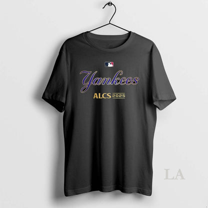Original New York Yankees 2025 Alcs Mlb Postseason Long Sleve Long