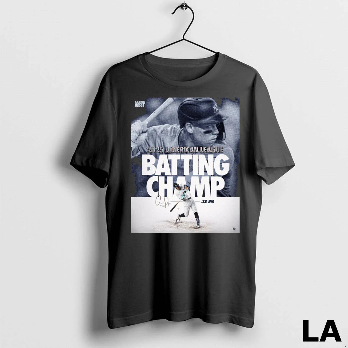 Original New York Yankees Aaron Judge 2025 American League Batting