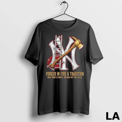 Original New York Yankees Forged Fire And Tradition Long Sleeve