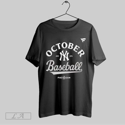 Original New York Yankees October Baseball 2025 Mlb Postseason