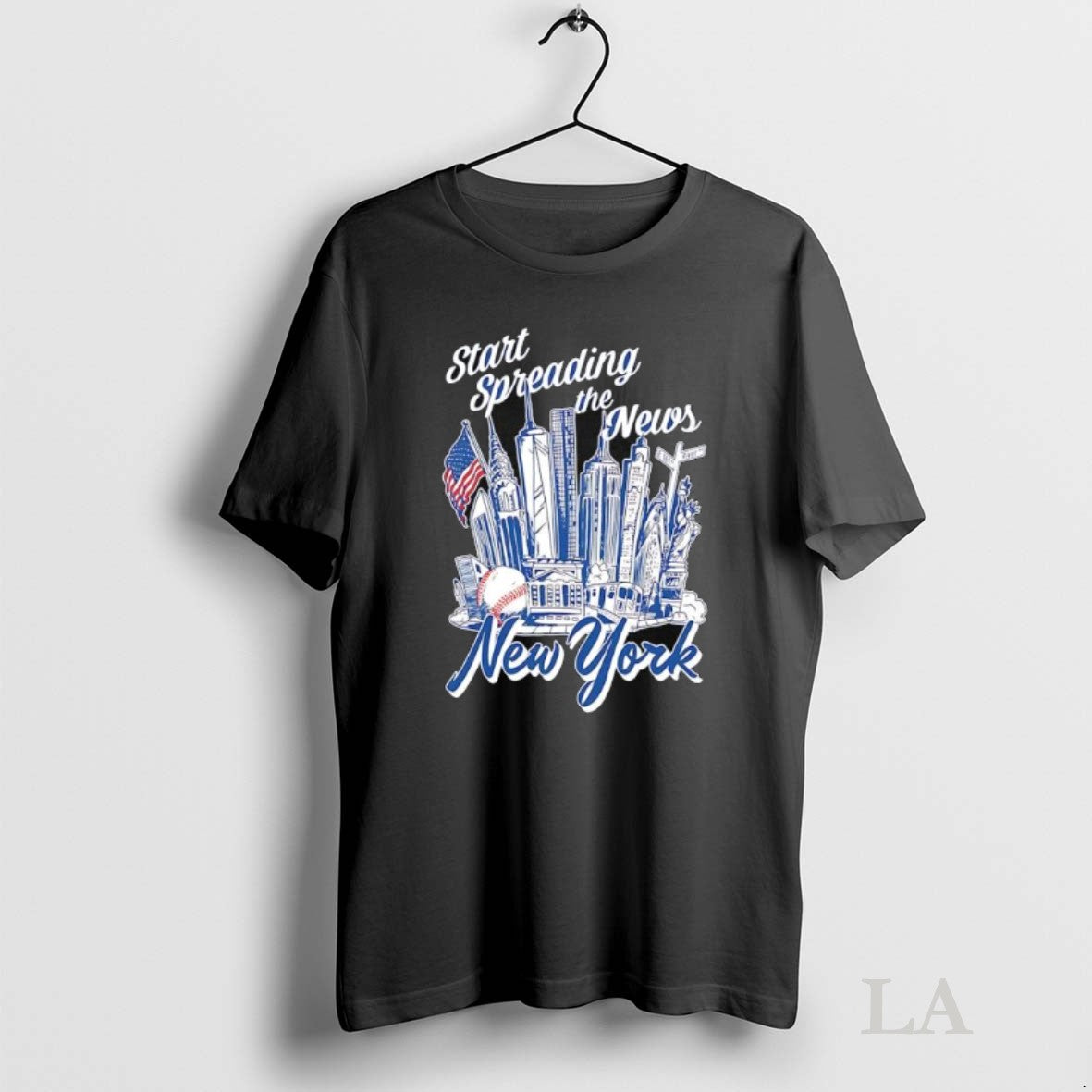 Original New York Yankees Start Spreading News Merch Tee Authentic