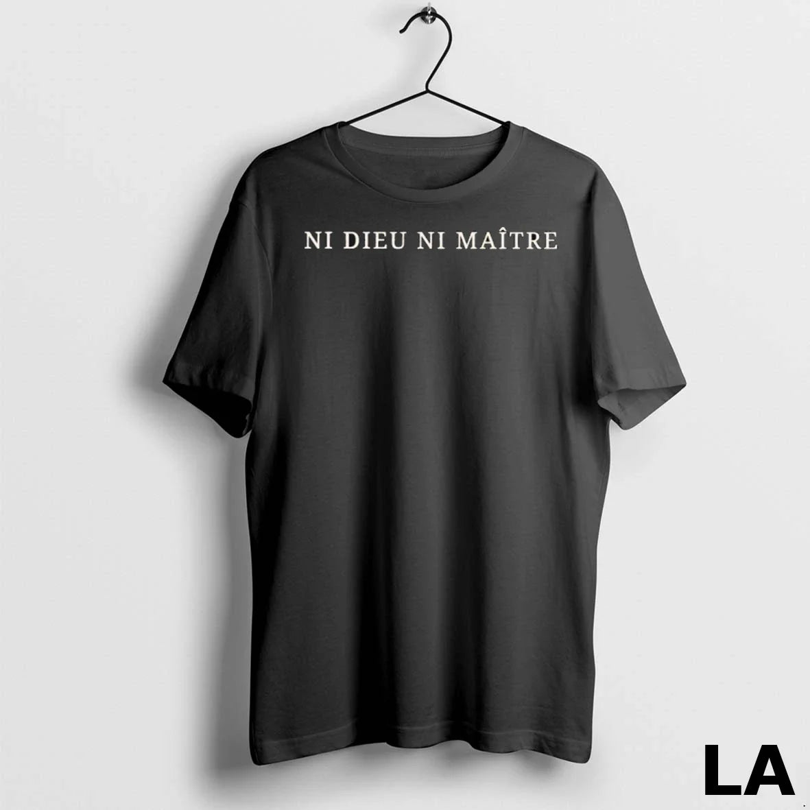 Original Ni Dieu Ni Maitre Tank Top Authentic Art