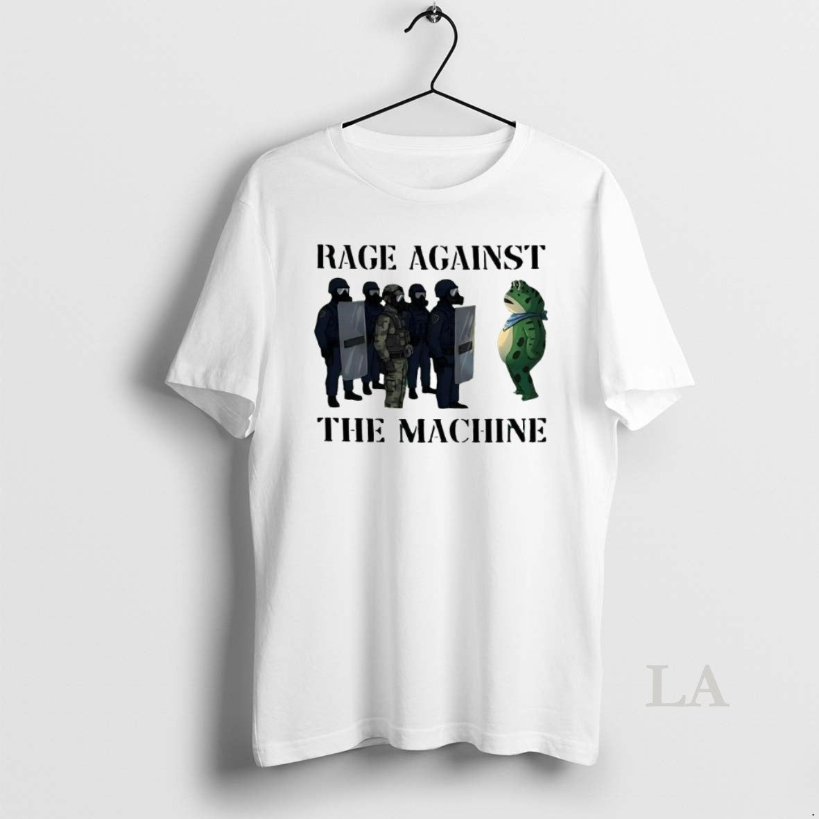 Original Nice Portland Protest Rage Against Machine Frog Sweatshirt