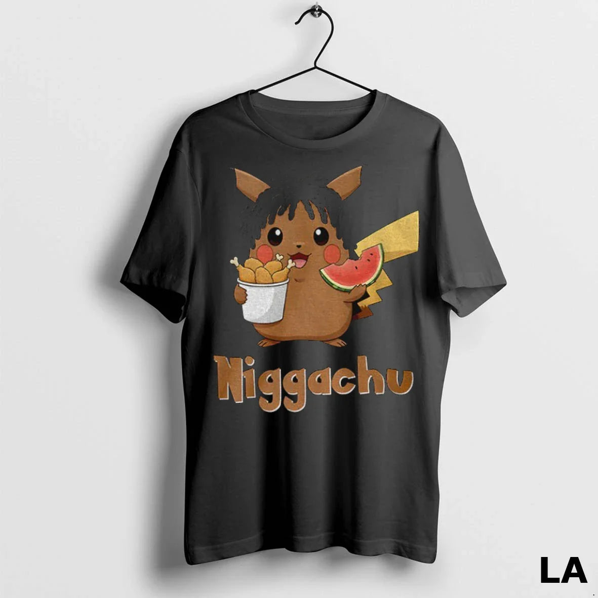 Original Niggachu Pikachu X Pokemon Tee Unique Collection