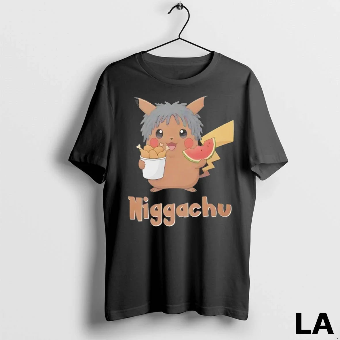 Original Niggachu Nigga Pikachu Shirt Designer Gift
