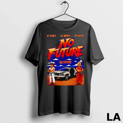 Original No Future Outatime Back To Future Sweatshirt Premium Design
