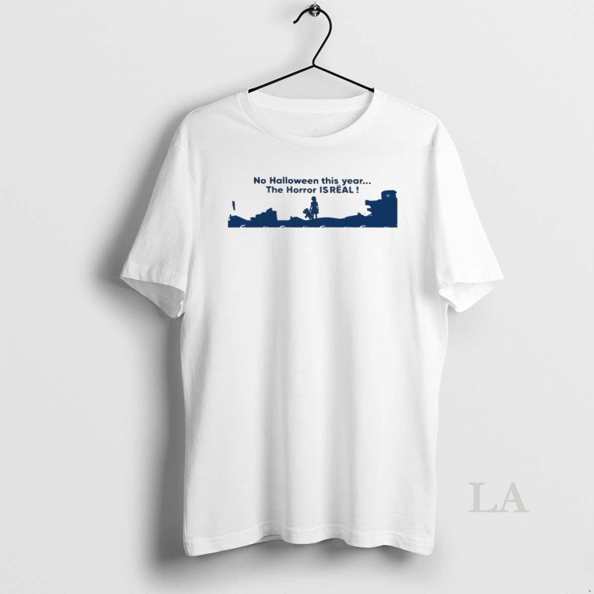 Original No Halloween This Year Horror Is Real Israel TShirt Designer