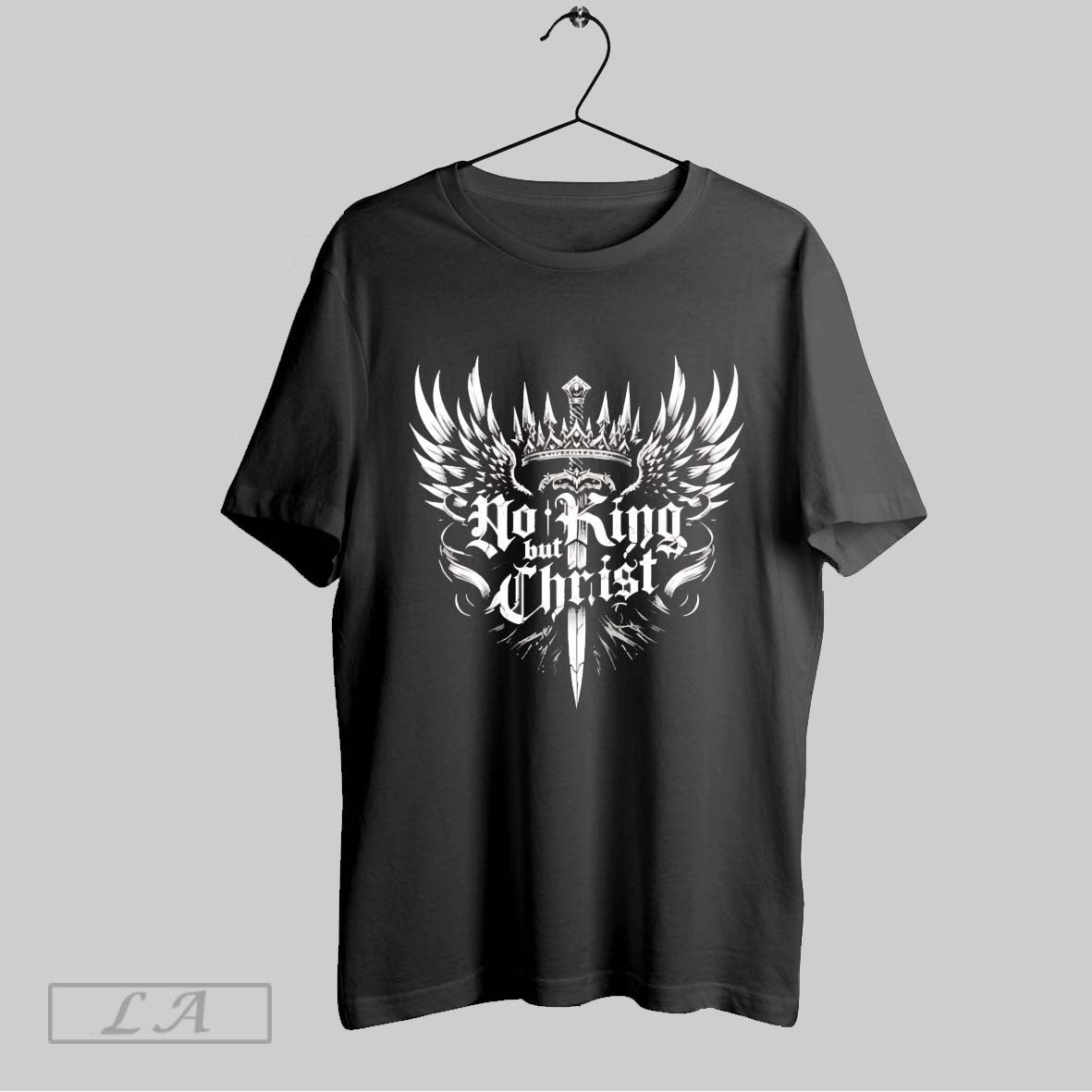 Original No King But Christ Sweatshirt Elegant Apparel