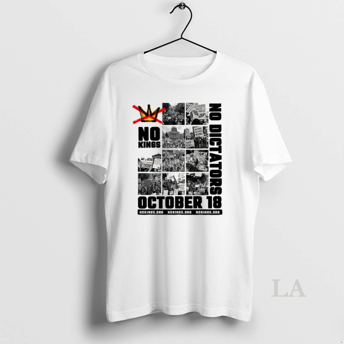 Original No Kings No Dictators October 18 Tank Top Retro Collection
