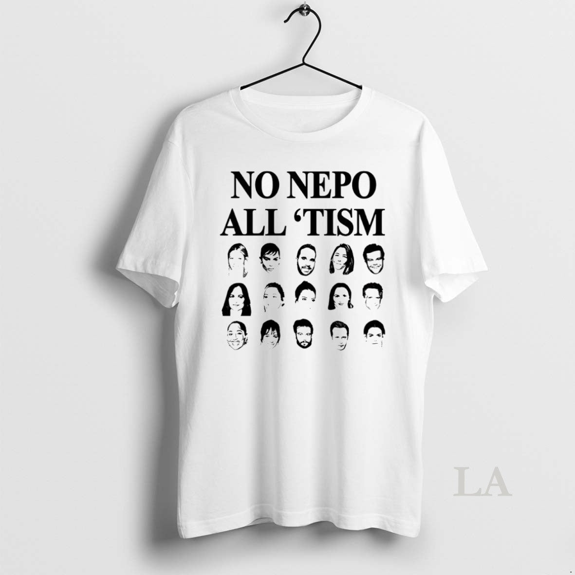Original No Nepo All Tism Faces Long Sleeve Classic Design