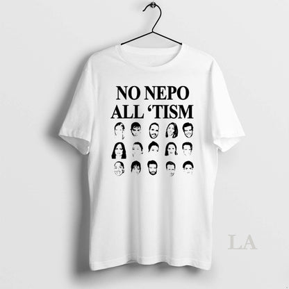 Original No Nepo All Tism Faces Long Sleeve Classic Design