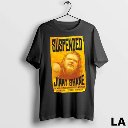 Original No Shame Jimmy Shane Suspended Shirt Retro Apparel
