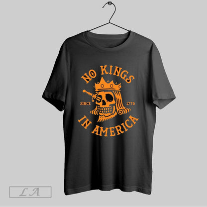 Original No Kings Skull America Since 1776 Halloween Hoodie Modern