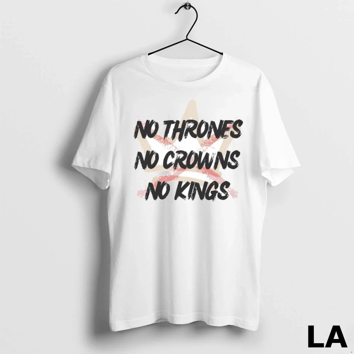 Original No Thrones No Crowns No Kings Ornaments Long Sleeve Retro
