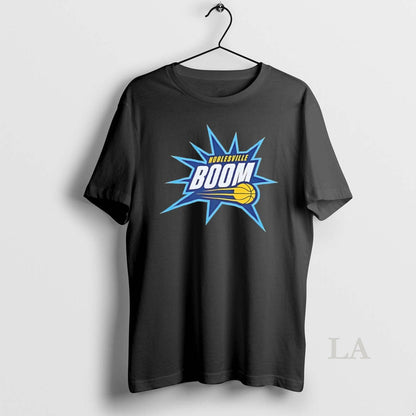 Original Noblesville Boom Logo Shirt Elegant Look