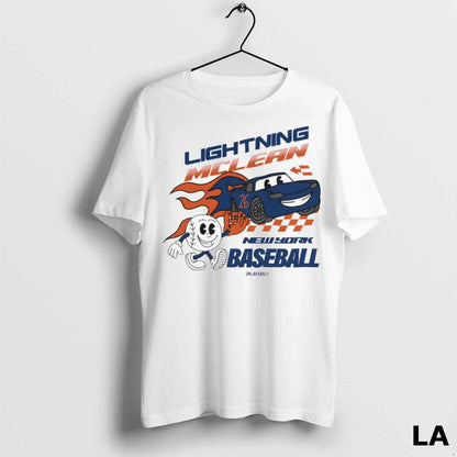 Original Nolan Mclean New York Baseball Lightning Mclean Ladies