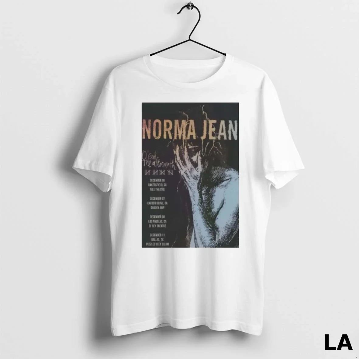 Original Norma Jean O God Aftermath 2025 Shows Tank Top Retro Apparel