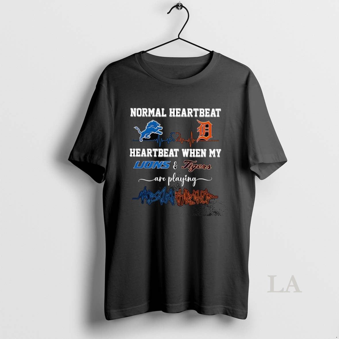 Original Normal Heartbeat And Heartbeat When My Detroit Lions And