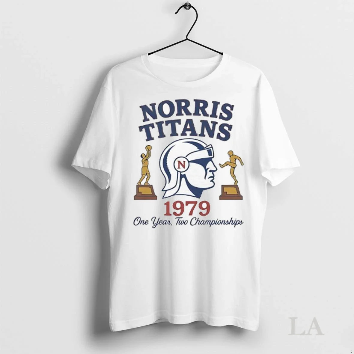 Original Norris Titans 1979 One Year Two Championships Two Trophies