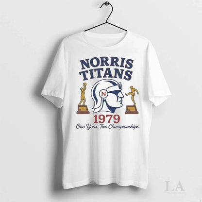 Original Norris Titans 1979 One Year Two Championships Two Trophies