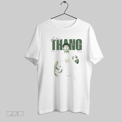 Original Northern Michigan Soccer Jadon Thang Cartoon Shirt Retro Look