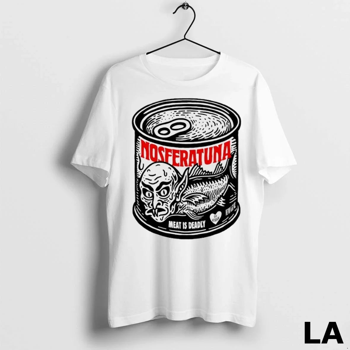 Original Nosferatu Tuna Nosferatuna Can Meat Is Deadly Go Vegan Tank