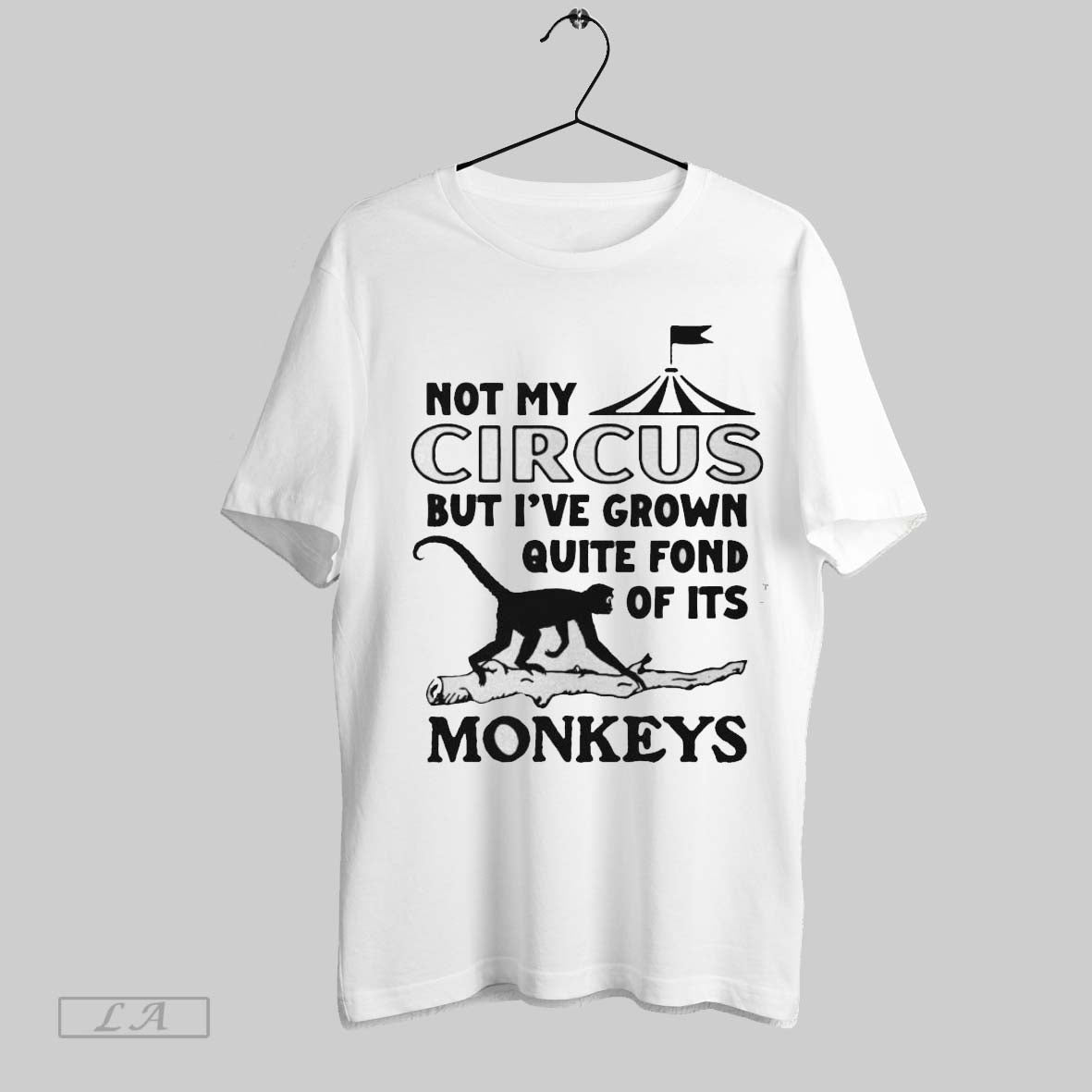 Original Not My Circus But Ive Grown Quite Fond Its Monkeys Hoodie