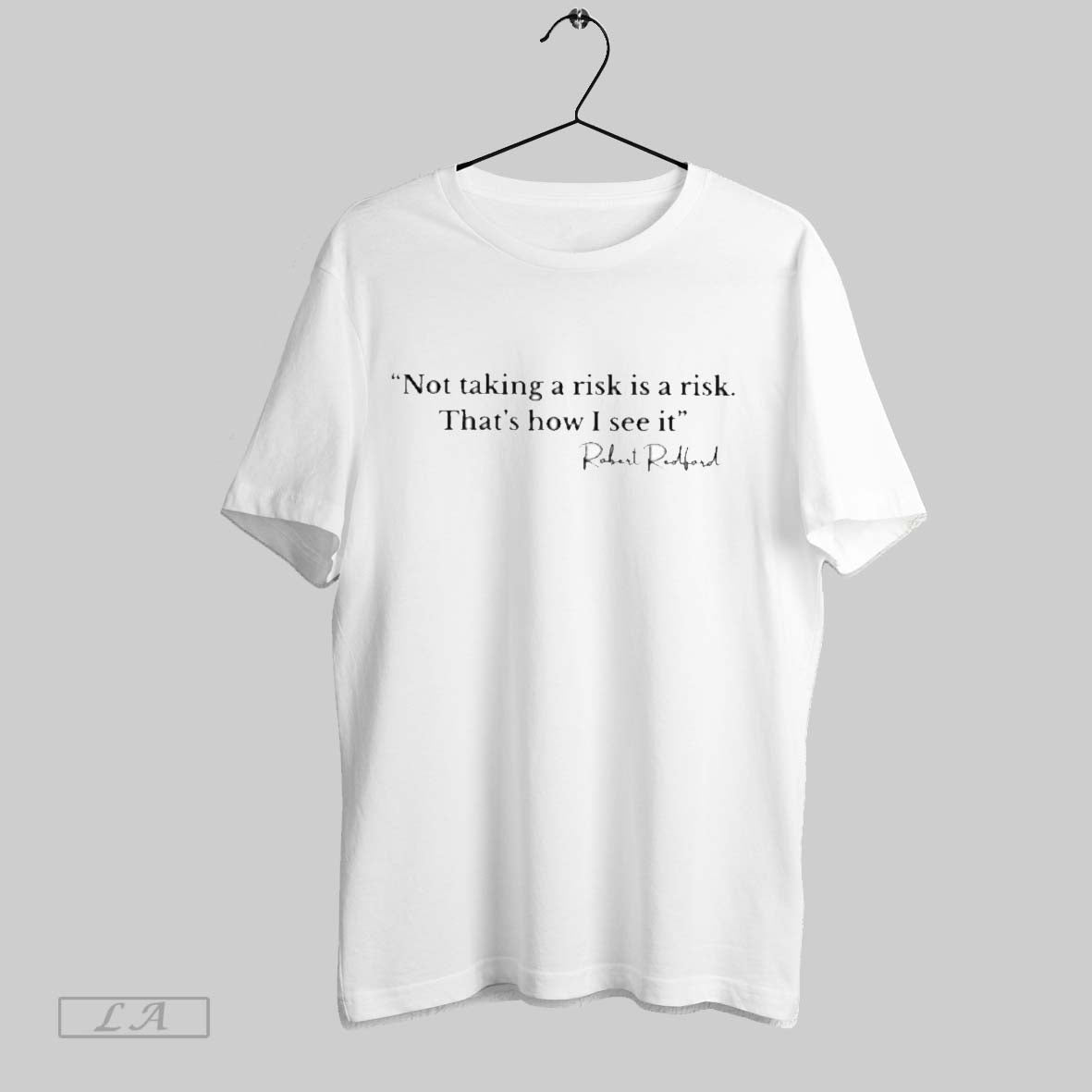 Original Not Taking Risk Is Risk Thats How I See I Tank Top Retro
