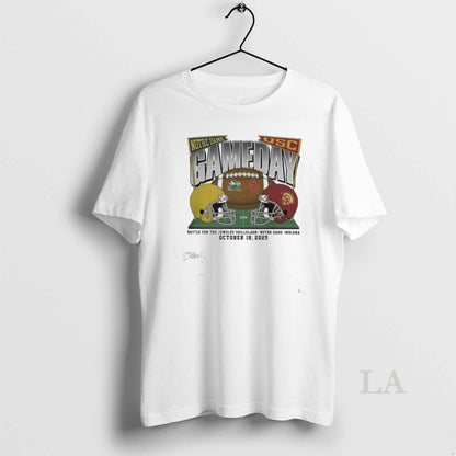 Original Notre Dame Fighting Irish Football Vs Usc Trojans October 18