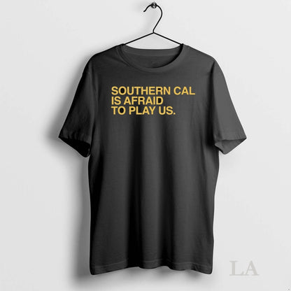 Original Notre Dame Fighting Irish Southern Cal Is Afraid To Play Us