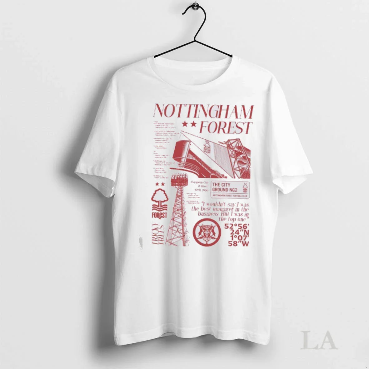 Original Nottingham Forest Iconic Hoodie Modern Fashion