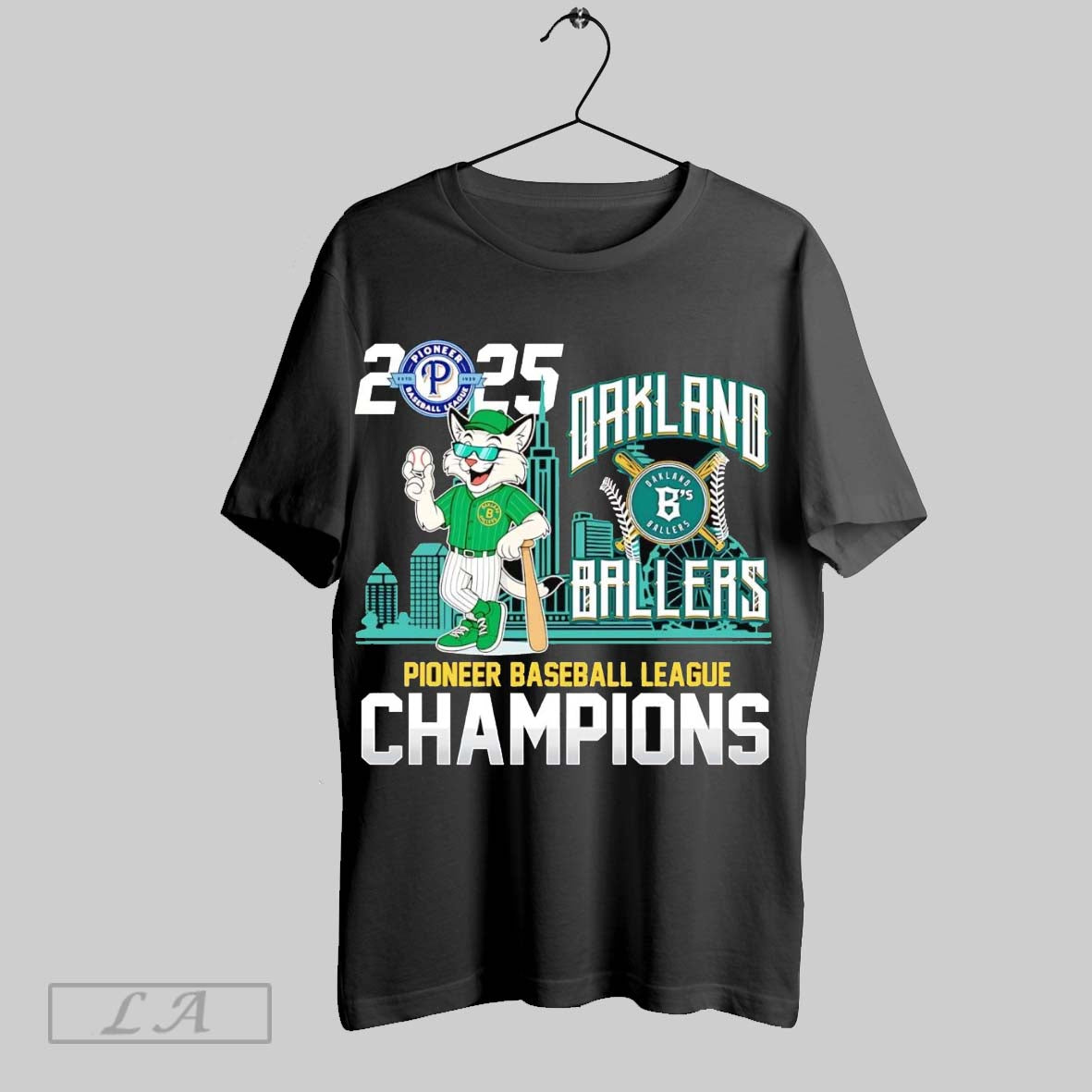 Original Oakland Ballers 2025 Pioneer Baseball League Champions Long