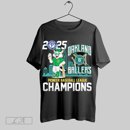 Original Oakland Ballers 2025 Pioneer Baseball League Champions Long