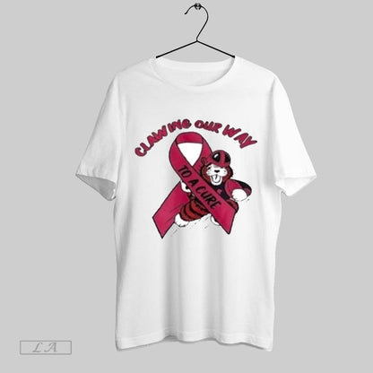 Original Obie Mascot Massillon Tigers X Breast Cancer Awareness