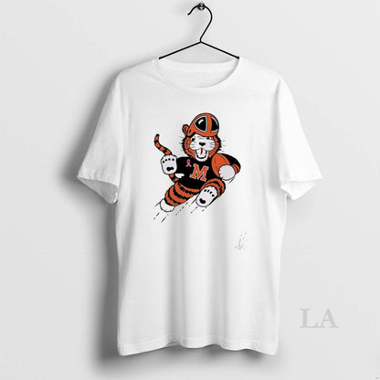 Original Obie Massillon Washington Mascot Breast Cancer Awareness