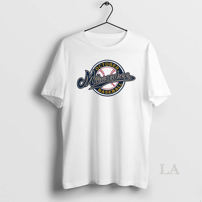 Original October Baseball Milwaukee Brewers 2025 Logo Tank Top