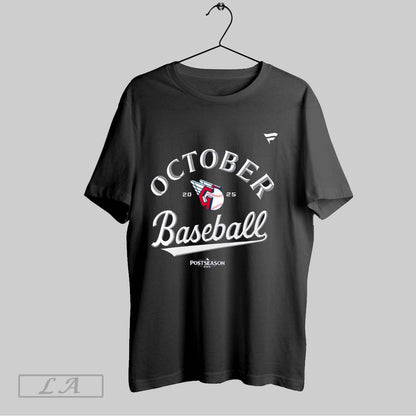 Original October Cleveland Guardians 2025 Mlb Postseason Tank Top