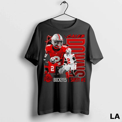 Original Ohio State Buckeyes Caleb Downs 2 College Football Lightning